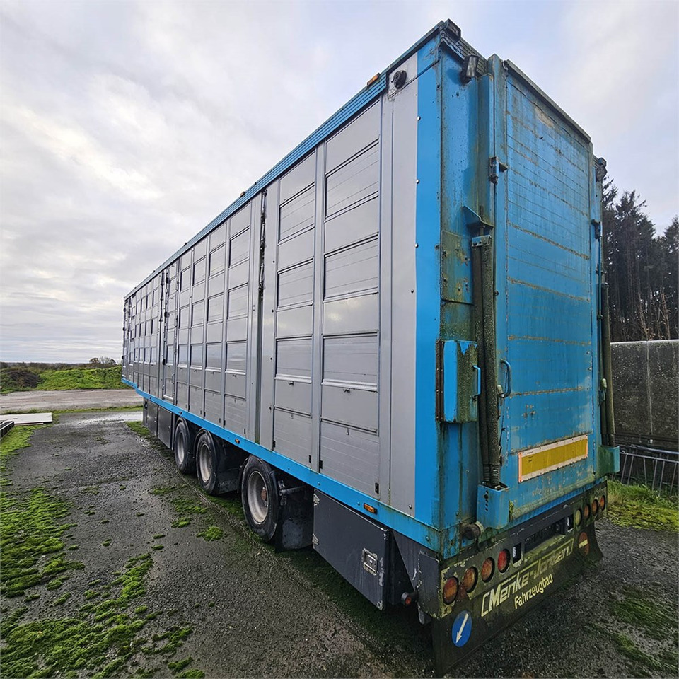 Veetransport sættevogn ABC Menke-Janzen - 3 etager sættevogn til grise transport.: billede 4