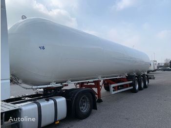 Tanksættevogn til transportering gas ACERBI SEMIRIMORCHIO CISTERNATO GPL: billede 1