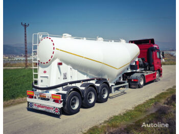 Ny Silotrailer til transportering ensilage ALAMEN Any size brand new cement bulker, dry-bulk silo: billede 1