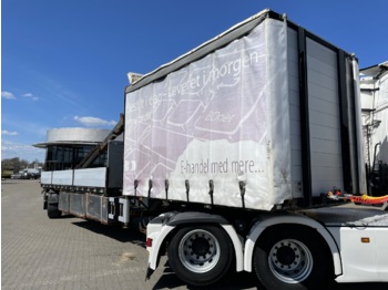 DAPA City trailer with HMF 910 - Åben sættevogn