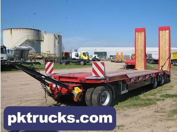 Humbaur 3-axle drawbar trailer - Åben sættevogn