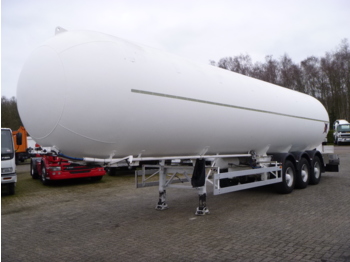 Tanksættevogn til transportering gas Acerbi Gas tank steel 55 m3: billede 1