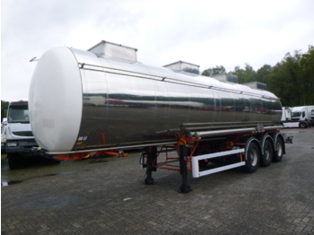 Tanksættevogn til transportering kemikalier BSLT Chemical tank inox 29 m3 / 1 comp: billede 1