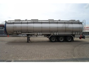 Tanksættevogn til transportering kemikalier Burg 3 AXLE TANK TRAILER: billede 1