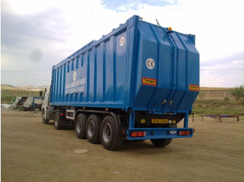 Ny Walking floor sættevogn til transportering affald CUHADAR 2021: billede 1