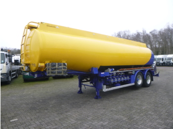 Tanksættevogn til transportering brandstof Caldal Fuel tank alu 29.6 m3 / 6 comp + pump/counter: billede 1