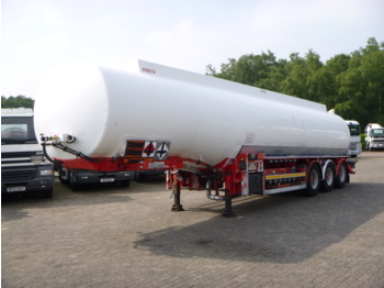 Tanksættevogn til transportering brandstof Cobo Fuel tank alu 45.7 m3 / 6 comp + pump/counter: billede 1