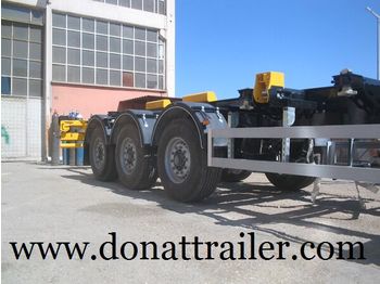 DONAT Container Chassis Semitrailer - Extendable - Containerbil/ Veksellad sættevogn