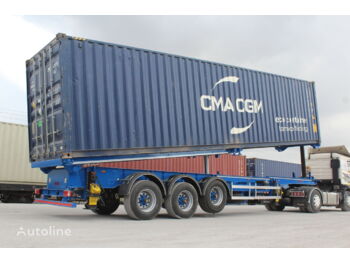 NOVA 20 AND 40 FT CONTAINER TIPPING TRAILER - Containerbil/ Veksellad sættevogn
