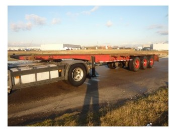 Pacton Container chassis 3axle 40ft - Containerbil/ Veksellad sættevogn
