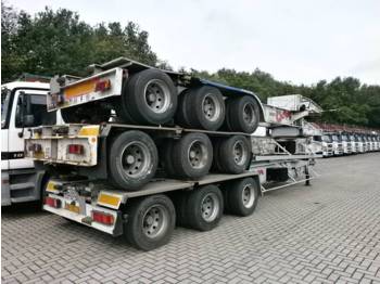 Titan Tank container trailer 20 ft. - Containerbil/ Veksellad sættevogn