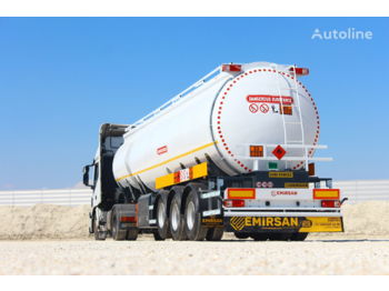 Ny Tanksættevogn til transportering brandstof EMIRSAN 42000 LT FUEL TANKER TRAILER: billede 1
