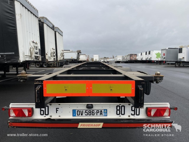 Containerbil/ Veksellad sættevogn FRUEHAUF Containerchassis Standard: billede 4
