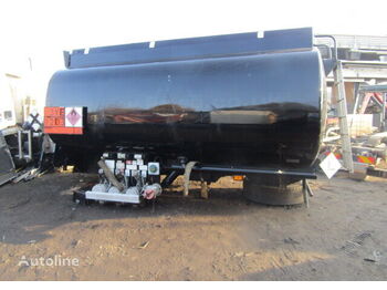 Tanksættevogn til transportering brandstof FUEL TANKER BODY COMPLETE: billede 1