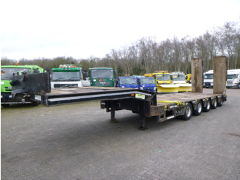 Nedbygget platform sættevogn Faymonville 5-axle semi-lowbed trailer 87.5 t ext. + ramps: billede 1