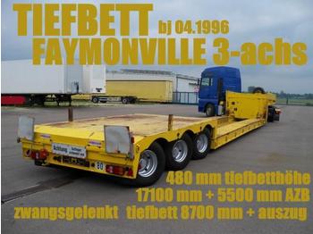 Faymonville FAYMONVILLE TIEFBETTSATTEL 8700 mm + 5500 zwangs - Sættevogn