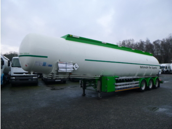 Tanksættevogn til transportering brandstof Feldbinder Fuel tank alu 44.3 m3 / 6 comp: billede 1