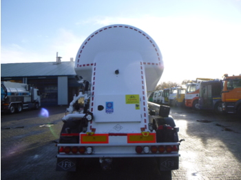 Tanksættevogn til transportering mel Feldbinder Powder tank alu 36 m3 / 1 comp: billede 5