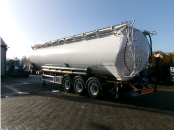 Tanksættevogn til transportering mel Feldbinder Powder tank alu 63 m3 (tipping): billede 3