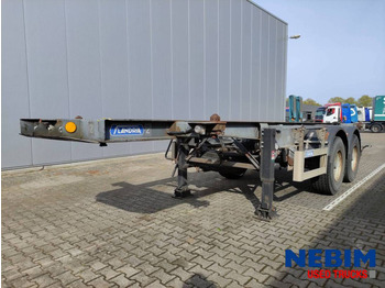 Flandria OP CC 20 V 1x20" - Steel / Spring suspension  - Containerbil/ Veksellad sættevogn: billede 1