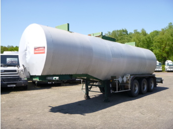 Tanksættevogn til transportering bitumen Fruehauf Bitumen tank steel 31 m3 / 1 comp: billede 1