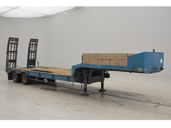 Nedbygget platform sættevogn Fruehauf Low bed trailer: billede 3