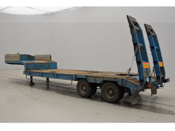 Nedbygget platform sættevogn Fruehauf Low bed trailer: billede 4