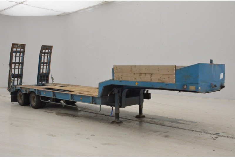 Nedbygget platform sættevogn Fruehauf Low bed trailer: billede 3