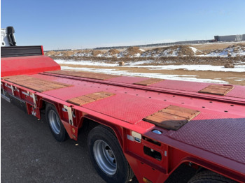 GVN Trailer 3 AXLE LOWBED - Nedbygget platform sættevogn: billede 4