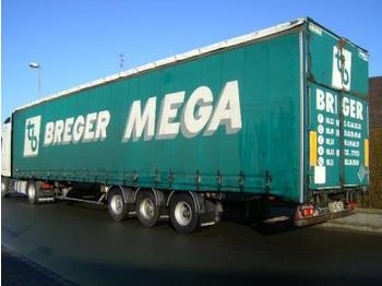  3-Achs-Tautliner Mega - Gardintrailer