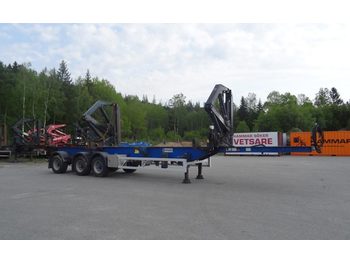 Containerbil/ Veksellad sættevogn til transportering kontainerer Hammar 160 S Sideloader (20'-40'): billede 1