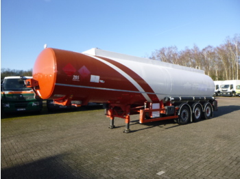 Tanksættevogn til transportering brandstof Indox Fuel tank alu 38 m3 / 6 comp: billede 1