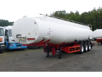 Tanksættevogn til transportering brandstof Indox Fuel tank alu 40.5 m3 / 5 comp: billede 1