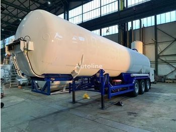 Tanksættevogn til transportering gas KLAESER GAS, Cryogenic, Oxygen, Argon, Nitrogen Gastank: billede 1