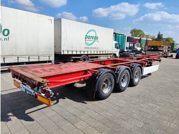 Containerbil/ Veksellad sættevogn Krone SD27 - 3-Assen BPW - DrumBrakes - 1x20FT 2x20FT 1x30FT 1x40FT - 20 Units In Stock! (O972): billede 1