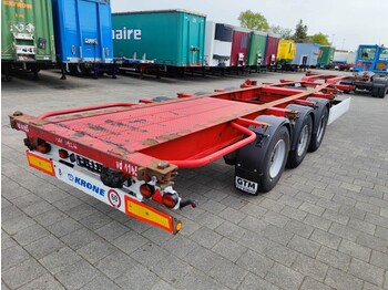 Containerbil/ Veksellad sættevogn Krone SD27 - 3-Assen BPW - DrumBrakes - 1x20FT 2x20FT 1x30FT 1x40FT - 3 Stuks op voorraad (O973): billede 1
