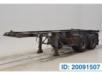 Containerbil/ Veksellad sættevogn LAG 20 ft skelet: billede 1