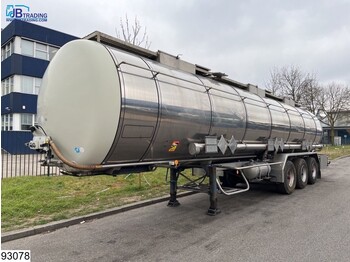 Tanksættevogn LAG Chemie 32000 liters, 3 compartments: billede 1
