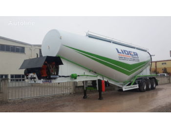 Ny Tanksættevogn til transportering cement LIDER 2022 NEW 80 TONS CAPACITY FROM MANUFACTURER READY IN STOCK [ Copy ]: billede 1