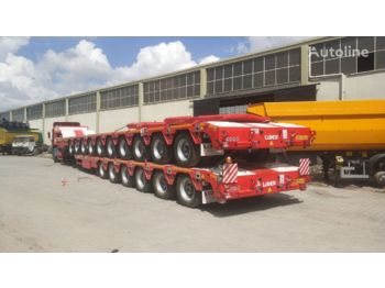 Ny Nedbygget platform sættevogn LIDER 2022 model 150 Tons caapcity Lowbed semi trailer [ Copy ] [ Copy ] [ Copy ] [ Copy ] [ Copy ] [ Copy ]: billede 1