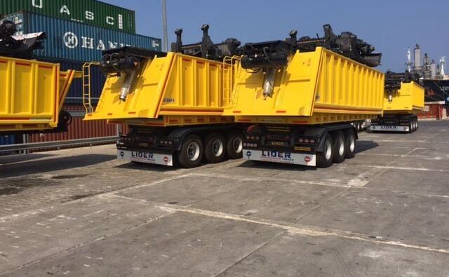Ny Tipvogn sættevogn LIDER 2023 MODEL NEW 35 M3 DUMPER ( BENNE ): billede 20