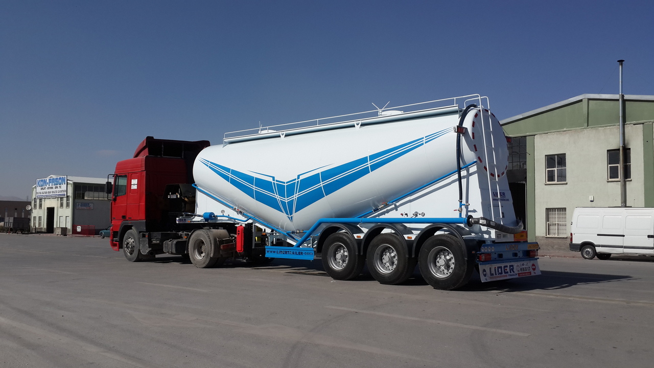 Ny Tanksættevogn til transportering cement LIDER 2023 MODEL NEW CEMENT TANKER: billede 11