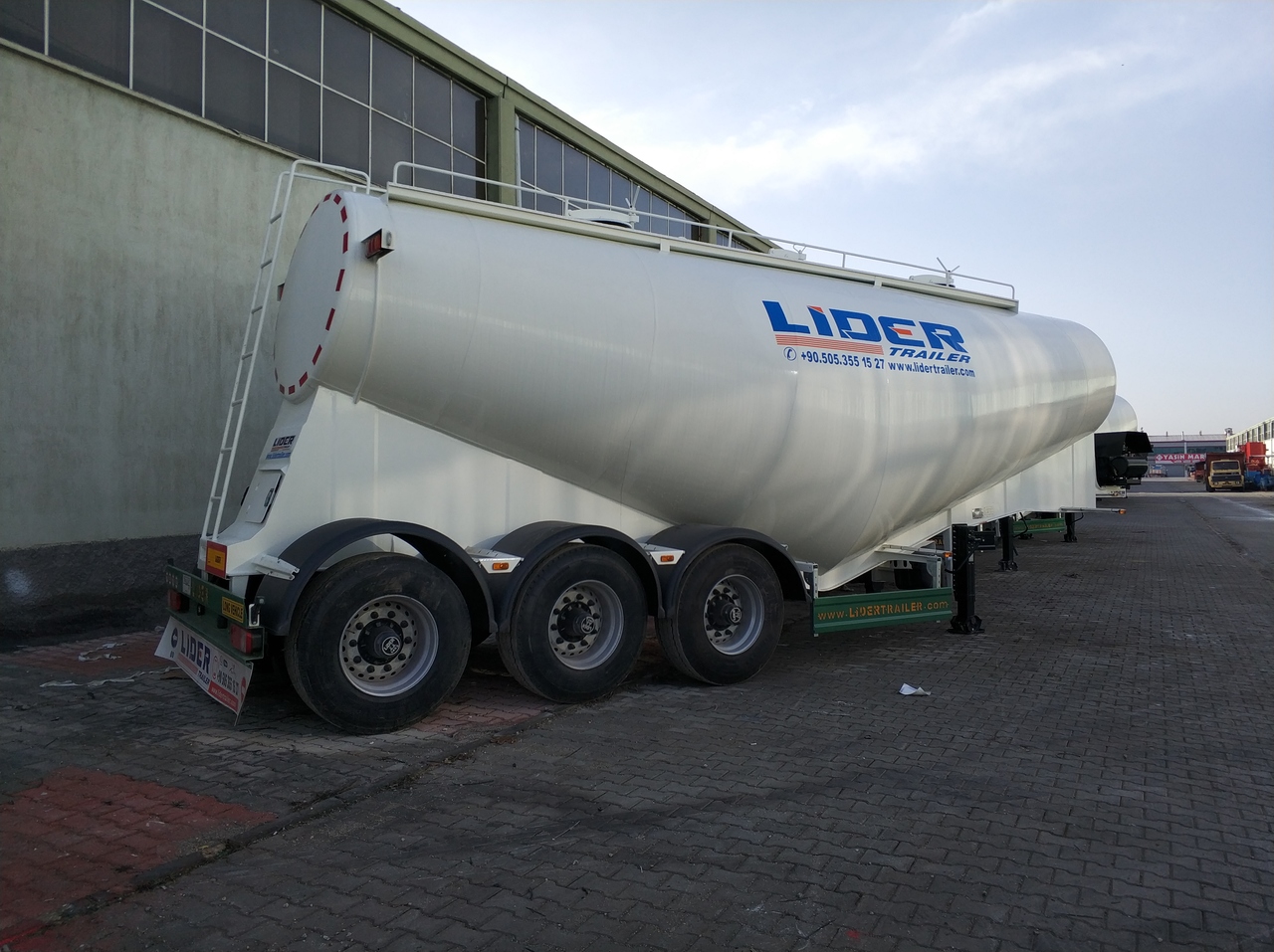 Ny Tanksættevogn til transportering cement LIDER 2023 MODEL NEW CEMENT TANKER: billede 15
