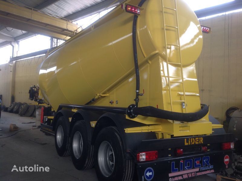Ny Tanksættevogn til transportering cement LIDER 2023 MODEL NEW CEMENT TANKER: billede 8