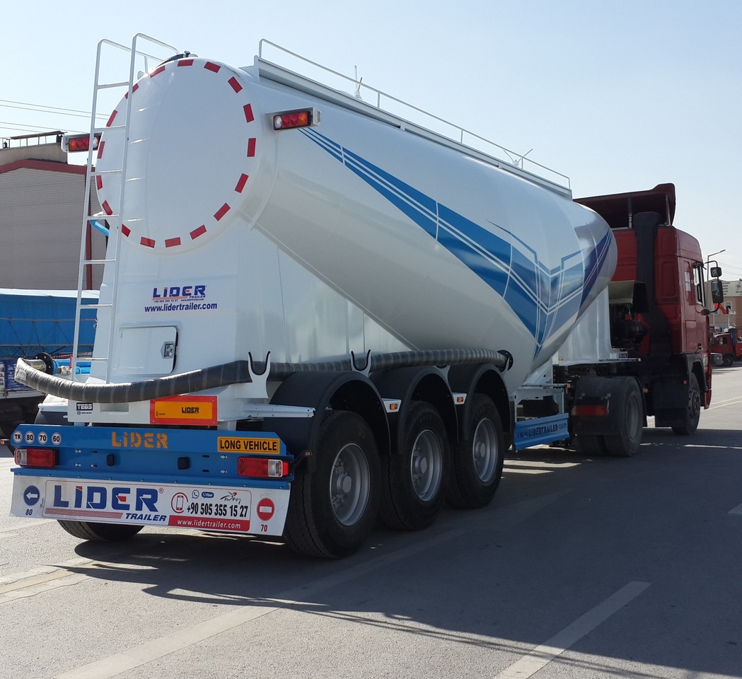Ny Tanksættevogn til transportering cement LIDER 2023 MODEL NEW CEMENT TANKER: billede 13