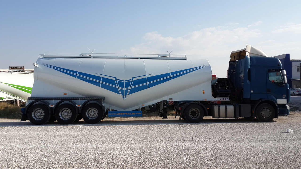 Ny Tanksættevogn til transportering cement LIDER 2023 MODEL NEW CEMENT TANKER: billede 12