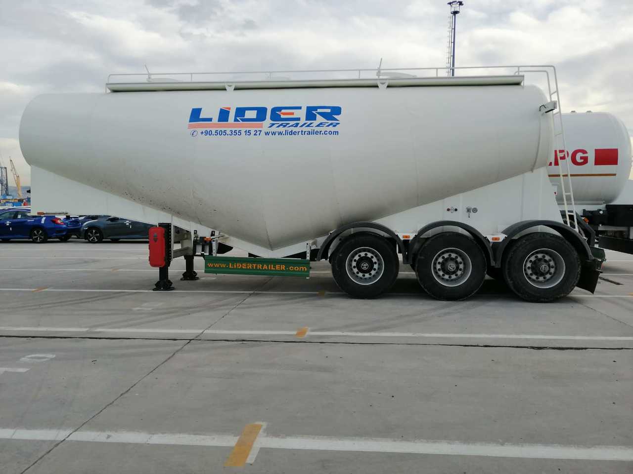 Ny Tanksættevogn til transportering cement LIDER 2023 MODEL NEW CEMENT TANKER: billede 17