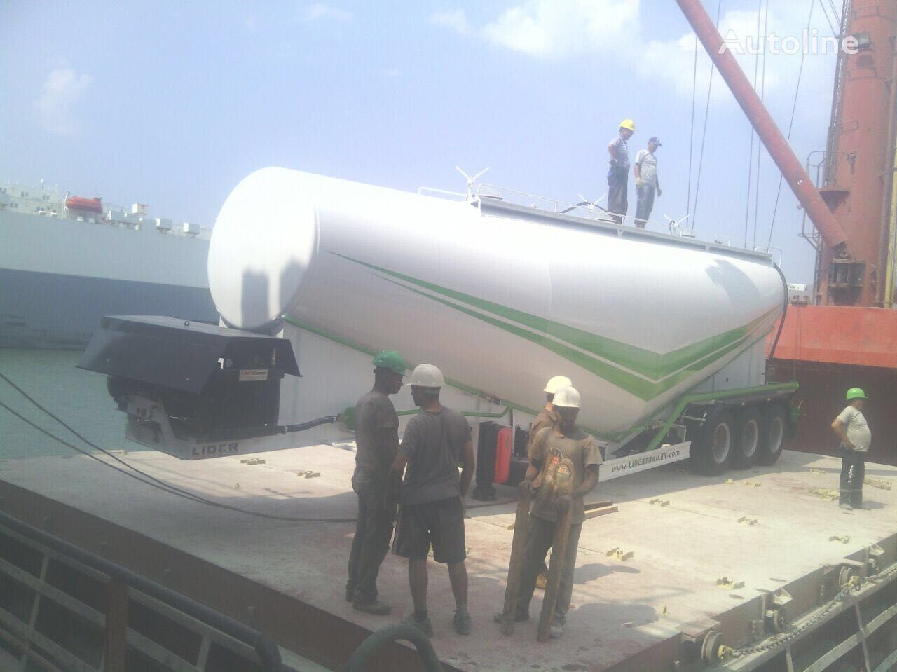 Ny Tanksættevogn til transportering cement LIDER 2023 NEW 80 TONS CAPACITY FROM MANUFACTURER READY IN STOCK: billede 8
