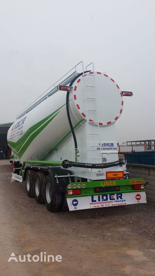 Ny Tanksættevogn til transportering cement LIDER 2023 NEW 80 TONS CAPACITY FROM MANUFACTURER READY IN STOCK: billede 17