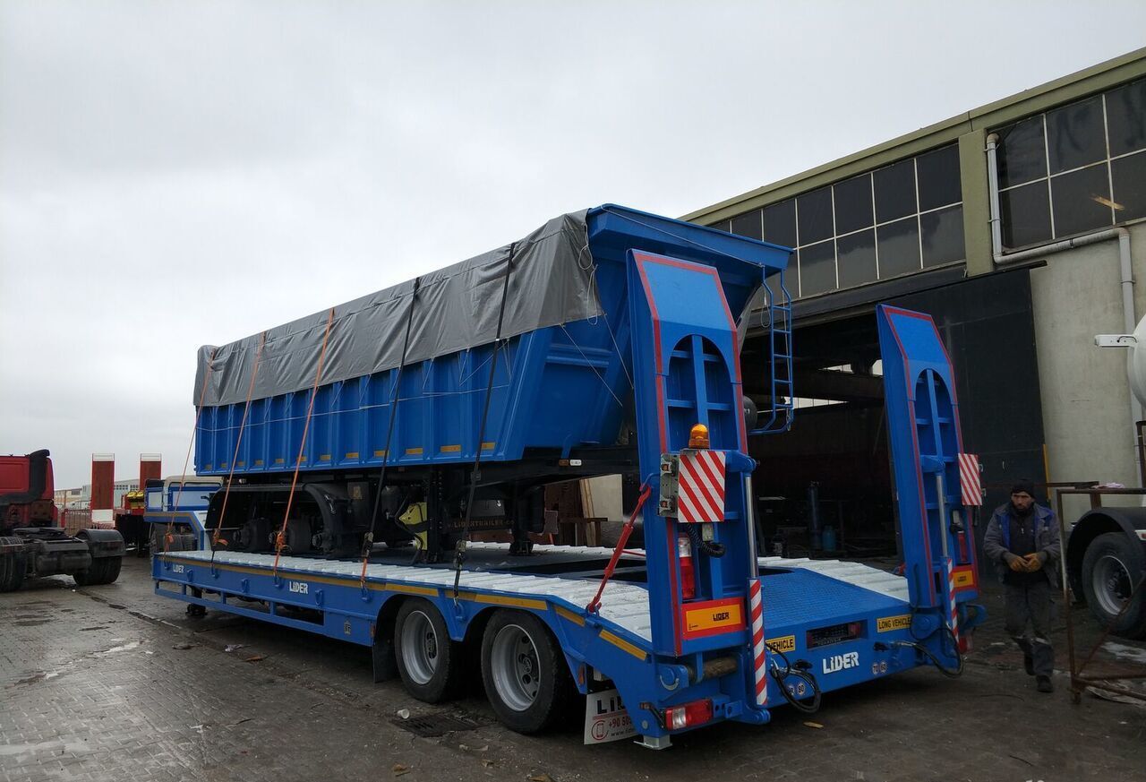 Ny Nedbygget platform sættevogn LIDER 2023 model new from MANUFACTURER COMPANY Ready in stock: billede 11